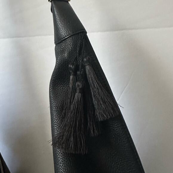 The Row Sling Pebbled-leather Shoulder Bag in Black 100% Authentic Rare - Picture 13 of 16